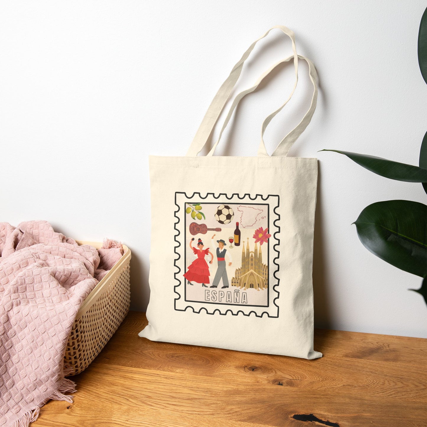 Spain Tote Bag